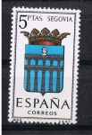 Stamps Spain -  Escudo de España  Segovia