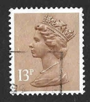 Stamps United Kingdom -  MH83 - Isabell II Reina de Inglaterra