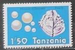 Stamps Tanzania -  Minerales - Perlas