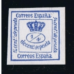 Stamps Spain -  Edifil  nº  115  Corona Real  Reinado de Amadeo I