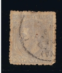 Stamps Spain -  Edifil  nº  204   Alfonso XII