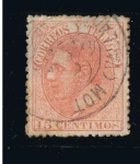 Stamps Spain -  Edifil  nº  210   Alfonso XII