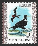 Stamps United Kingdom -  233 - Fragata Com?n (ISLA DE MONTSERRAT)