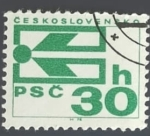 Stamps Czechoslovakia -  Codigo postal