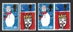 Stamps United Kingdom -  378-379-378p-379p - Dibujos de Niños