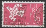 Stamps Italy -   Europa (C.E.P.T.) 1961 - Palomas