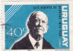 Stamps Uruguay -  Luis Alberto de Herrera 1873-1959