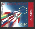 Stamps Belgium -  2005a - Admisión de 10 Nuevos Miembros Bajo el Seno de la Unión Europea