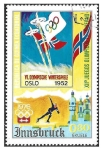 Stamps Equatorial Guinea -  75-32 - Historia de los JJOO de Invierno