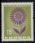 Stamps Germany -   Europa (C.E.P.T.) 1964 - Flor