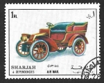 Stamps United Arab Emirates -  MiAE-SH1333 - Automóvil Vintage (SHARJAH)