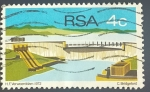 Stamps South Africa -  Presa de Dam