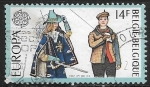 Stamps Belgium -      Europa (C.E.P.T.) 1981 - Folclore