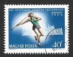 Stamps Hungary -  1789 - Campeonato Europeo de Atletismo. Budapest