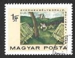 Stamps Hungary -  1936 - L Aniversario del Partido Comunista Húngaro. Diseños Infantiles