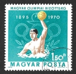 Stamps Hungary -  2039 - LXXV Aniversario del Comité Olímpico Húngaro