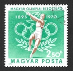 Stamps Hungary -  2041 - LXXV Aniversario del Comité Olímpico Húngaro