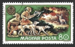 Stamps Hungary -  2068 - Exposición Mundial de Caza en Budapest