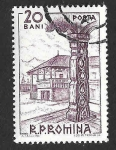 Stamps Romania -  1590 - Granja de Chiouju Mic