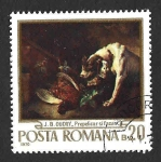 Stamps Romania -  2199 - La Caza en la Pintura