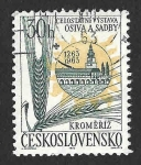 Stamps Czechoslovakia -  1183 - VII Centenario de la Ciudad de Kromeriz