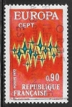 Stamps France -  Europa (C.E.P.T.) 1972 - Estrellas 