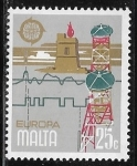 Stamps : Europe : Malta :  Europa (C.E.P.T.) 1979 - Historia Postal