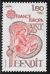 Stamps France -  Europa (C.E.P.T.) 1980 - Gente famosa