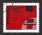 Stamps Poland -  1943 - V Aniversario de la Unión de Jóvenes Socialistas