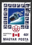 Stamps Hungary -  2424 - JJOO de Montréal