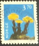 Stamps : Europe : Norway :  Coltsfoot (Tussilago farfara