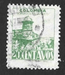 Stamps Colombia -  C137 - Fuerte de San Sebastián. Cartagena