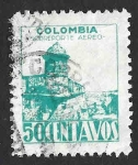 Stamps Colombia -  C140 - Fuerte de San Sebastián. Cartagena