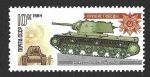 Stamps Europe - Russia -  5219 - Tanque de la II Guerra Mundial