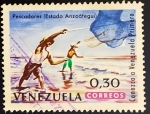 Stamps America - Venezuela -  Pescadores. Anzoátegui 