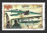 Stamps Cambodia -  798 - Retrospectiva de la Aviación y Diseñadores