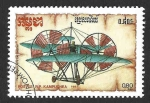 Stamps Cambodia -  799 - Retrospectiva de la Aviación y Diseñadores