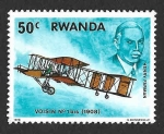 Stamps Rwanda -  887 - Historia de la Aviación