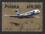 Stamps Poland -  2313 - L Aniversario de las Líneas Aéreas Polacas. L.O.T.