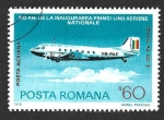 Stamps Romania -  C202 - L Aniversario de las Líneas Aéreas Rumanas