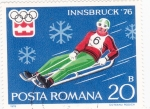 Stamps Romania -  OLIMPIADA INVIERNO INNSBRUCK'76