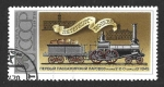 Stamps : Europe : Russia :  4659 - Historia de la Locomotora Rusa