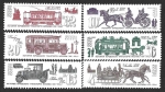 Stamps Russia -  5001 a 5006 - Transportes Moscovitas