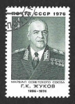 Stamps Russia -  4487 - LXXX Aniversario del Nacimiento de G. K. Zhukov