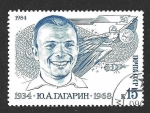 Stamps Russia -  5231 - L Aniversario del Nacimiento de Yuri Gagarin