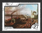 Stamps Poland -  2627 - El Río Vístula en la Pintura