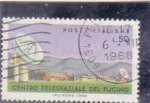 Stamps Afghanistan -  centro teleespacial en Fucino