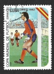 Stamps : America : Cuba :  2469 - Campeonato Mundial. España´82