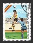 Stamps Cuba -  2471 - Campeonato Mundial. España´82