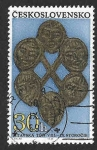 Stamps Czechoslovakia -  1647 - Arqueología